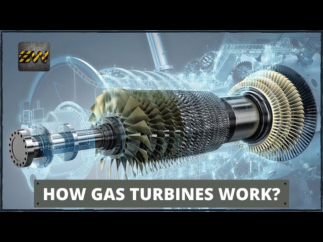 How Gas Turbines Work? (Detailed Video)