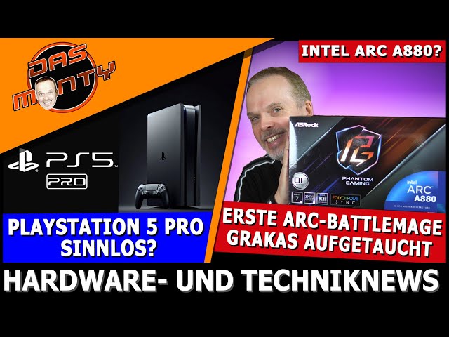 Erste Intel Arc 2 Battlemage aufgetaucht | Ist die Playstation 5 Pro sinnlos? | Elder Scrolls VI