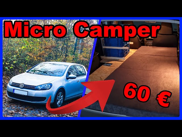 Camper Ausbau für 60 € | VW Golf Micro Camper (Teil1/3)