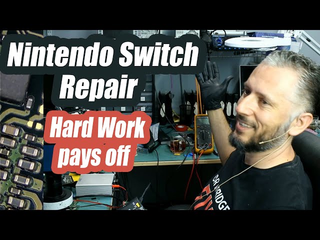 Being Successful takes a lot of work - Nintendo Switch powers on but does not charge Repair