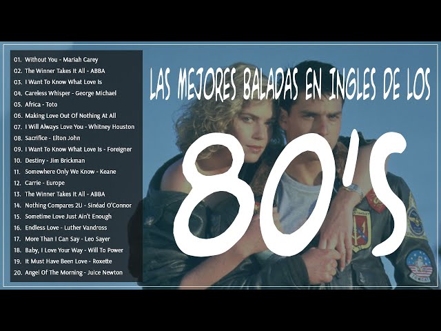 Baladas Romantica en Ingles de los 80 y 90 - Lo Mejor De Todos Los Tiempos