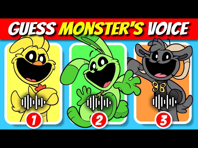 🎵Guess the Smiling Critters Voice (Poppy Playtime Characters) | Quiz Meme Song