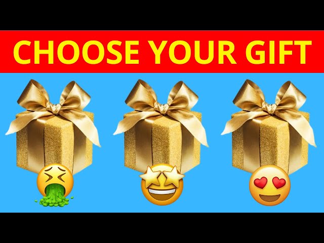Choose Your Gift! 🎁 Are You a Lucky Person or Not? 💎