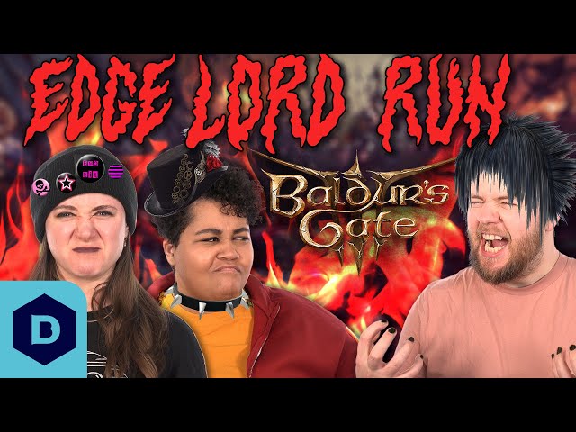 Playing Baldur's Gate 3 as the WORST D&D players EVER 🔥🗡️🤘