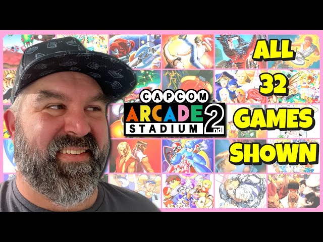 Capcom Arcade 2nd Stadium All 32 Games Shown