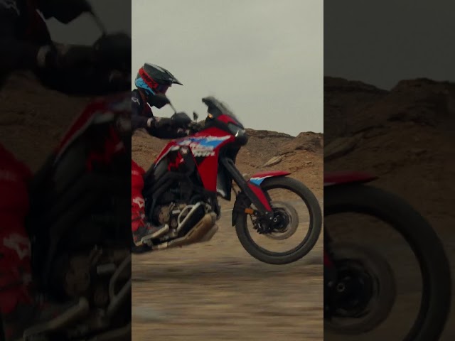 The new 2024 #africatwin off-road in Morocco