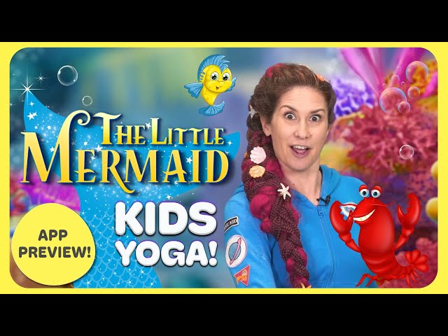 The Little Mermaid | A Cosmic Kids Yoga Adventure! (Preview) ✨🧜‍♀️