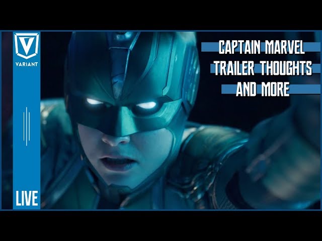 Captain Marvel Trailer Review!