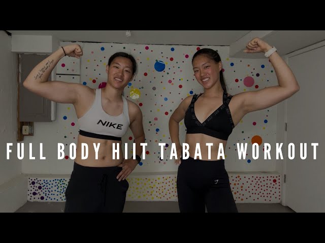 The Ultimate Fat-Burning TABATA Workout! | NO EQUIPMENT NEEDED & MODIFICATIONS INCLUDED!