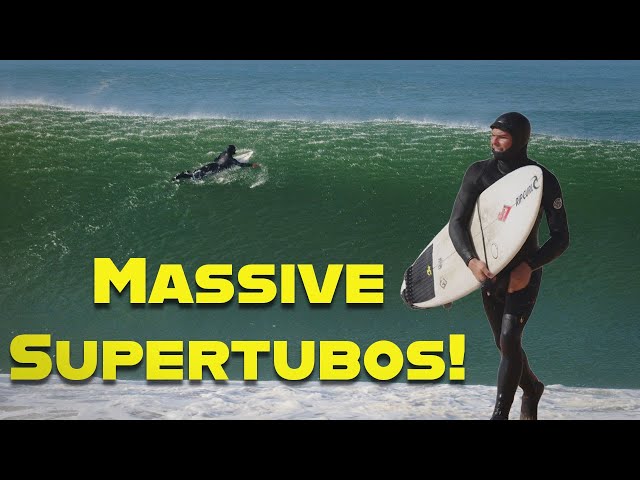 RAW MASSIVE SUPERTUBOS (Day 1 of the Swell)