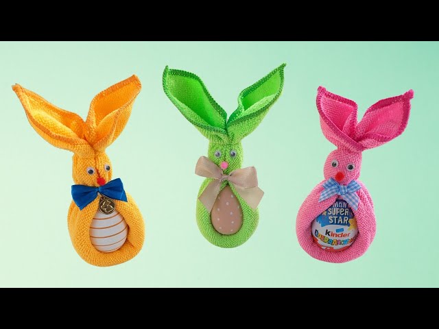 🐰Towel bunny quick and easy. Easter gifts. Easter decor 2024