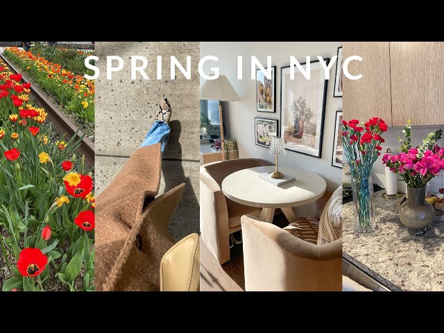Spring days in NYC | New amazon goodies, Brunch, Movie date, Solar Eclipse