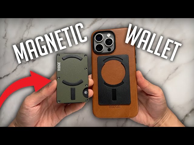 Hands on with the NEW Ridge MagSafe Wallets