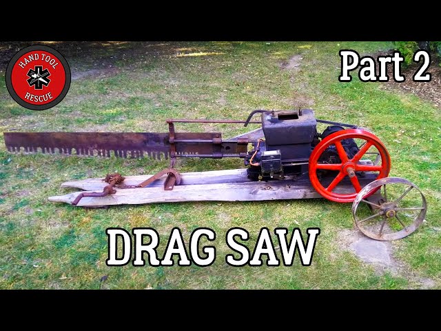 Antique Drag Saw [Restoration] - Part 2: Will It Run?