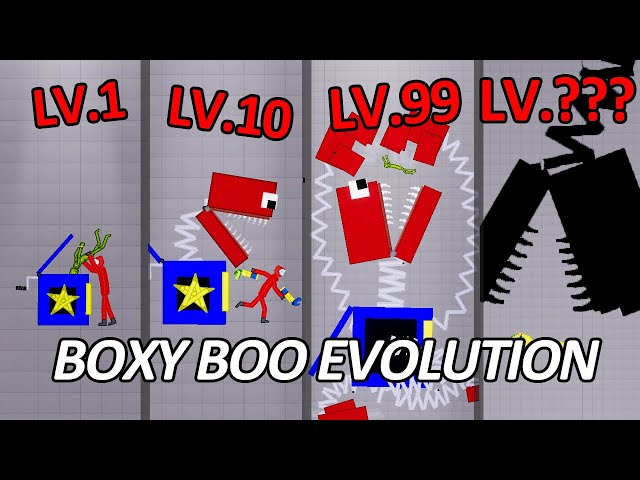 Project: Playtime Evolution Of BOXY BOO - People Playground
