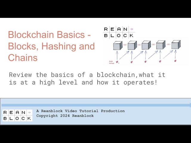 Blockchain Basics Introduction