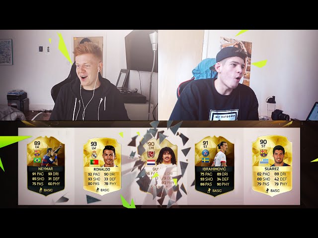 INSANE TWO PLAYER FUT DRAFT!! MY BEST EVER!! WITH JMXFIFA!! FIFA 16