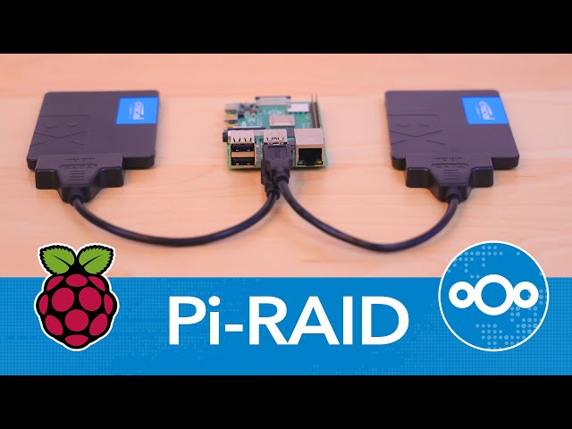 Mehrere Festplatten kombinieren mit Raspberry Pi - RAID System