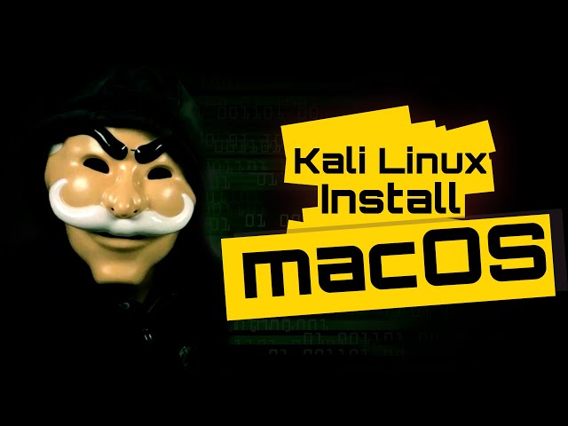 Kali Linux install macOS in 10 min (Free VMware)