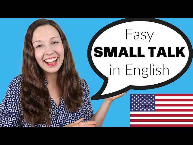 Easy SMALL TALK tips in English: English Speaking Practice
