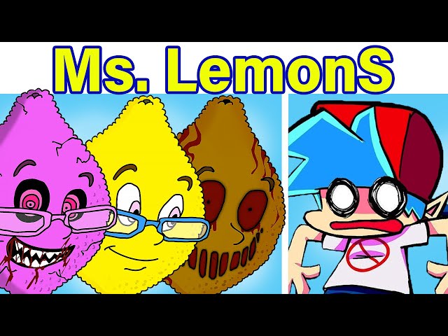 New Ms. LemonS Leaks/Concepts in FNF | Ms. LemonS - Friday Night Funkin