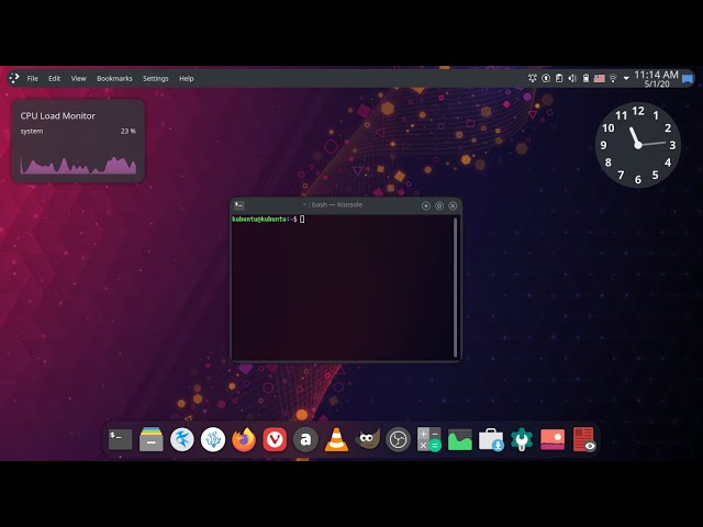 KDE Plasma Theme - Rounded (Blur + Floating Dock) | Kubuntu 20.04