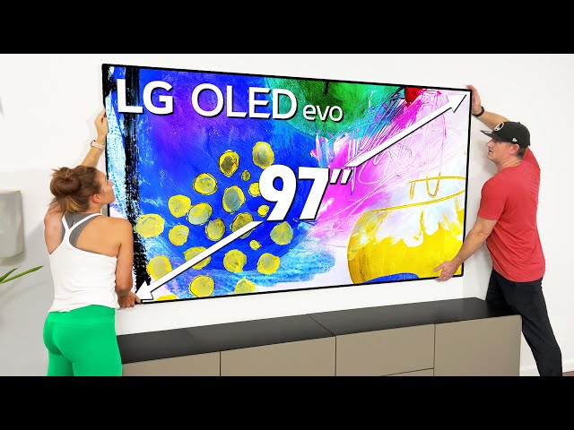 97" LG G2 - Absolutely Massive OLED TV