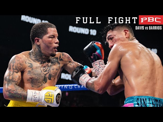 Davis vs Barrios FULL FIGHT: June 26, 2021 | PBC on Showtime PPV