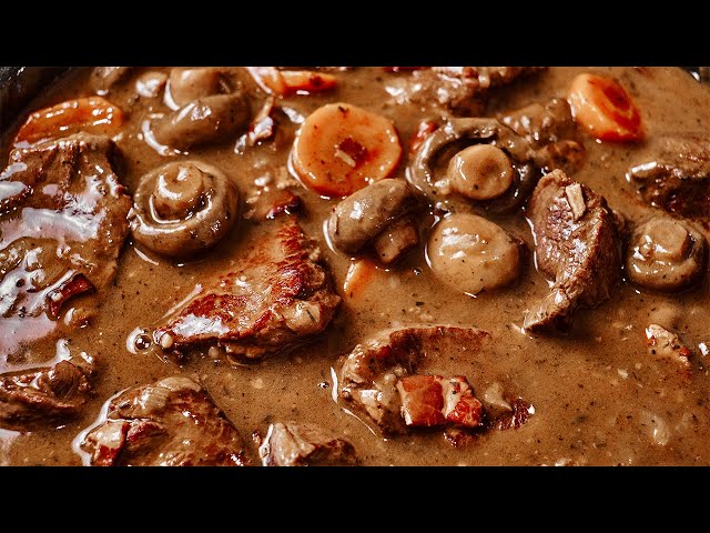 I have never eaten such delicious beef! Recipe for beef in an incredibly tasty sauce