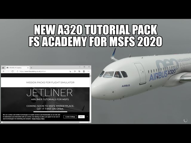 Amazing New A320 Tutorial Mission Pack for MSFS - FS Academy