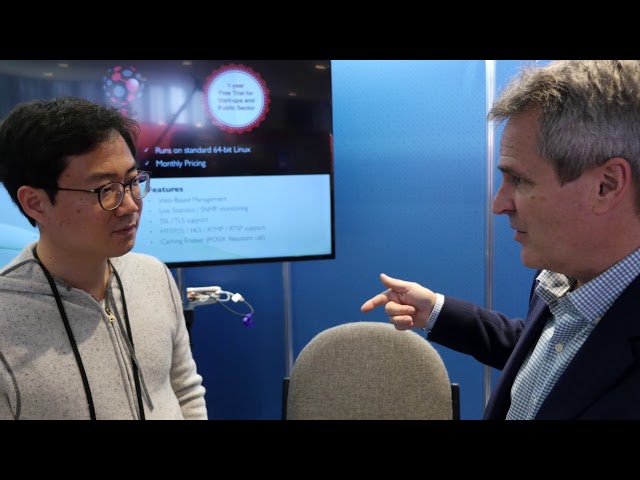 Jaeha Ahn (WineSOFT) interviewed at O'Reilly Software Architecture Conference NY 2018