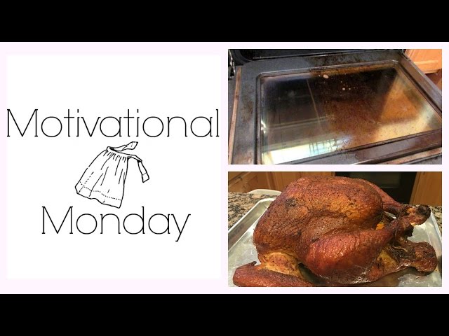 Cleaning The Oven For The Holidays ~ Motivational Monday