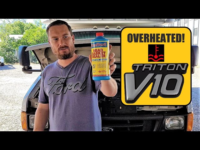 How to fix your HEAD GASKET for $56 | Blue Devil vs DESTROYED Ford V10