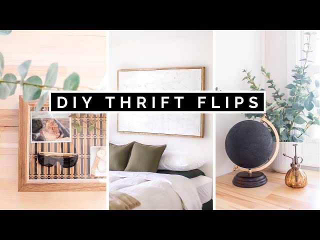 DIY THRIFT FLIP HOME DECOR | HIGH-END LOOKS FOR LESS