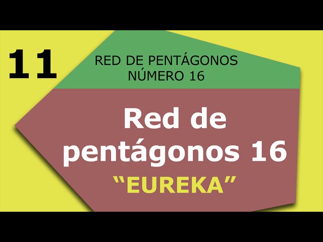 Red de pentágonos 16 "EUREKA" - Amg