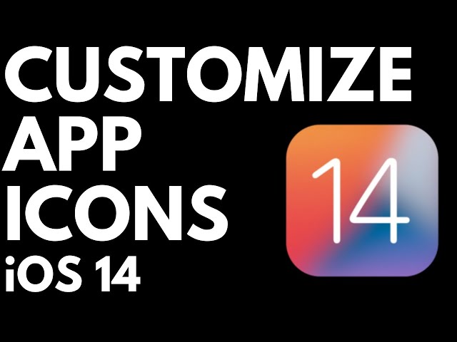 How to Customize App Icons on iPhone - iOS 14 Custom Home Screen Icons