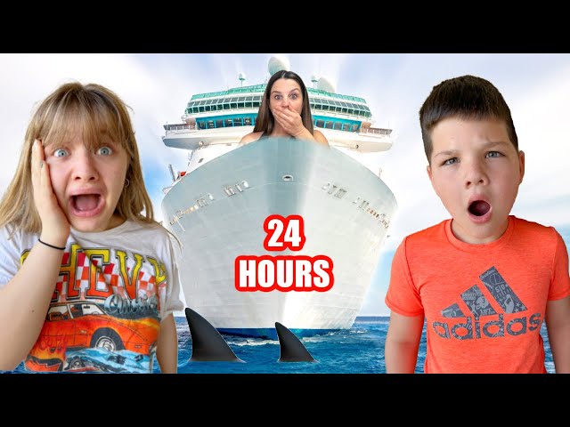 24 HOURS in the MIDDLE of the OCEAN!!