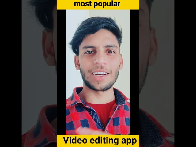 Most popular video editing app 😃 video 📸 app #shorts