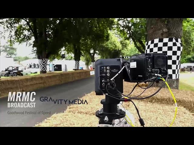 Gravity Media and MRMC Broadcast Deliver Robotic Innovation at Goodwood Festival of Speed