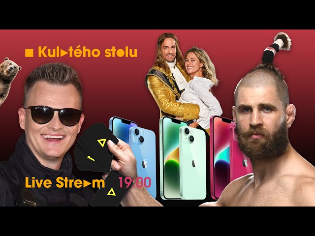 Kazmův trezor, nové iPhony, zápas Jirky Procházky, Eliška a Damián a další | ■▸● Live