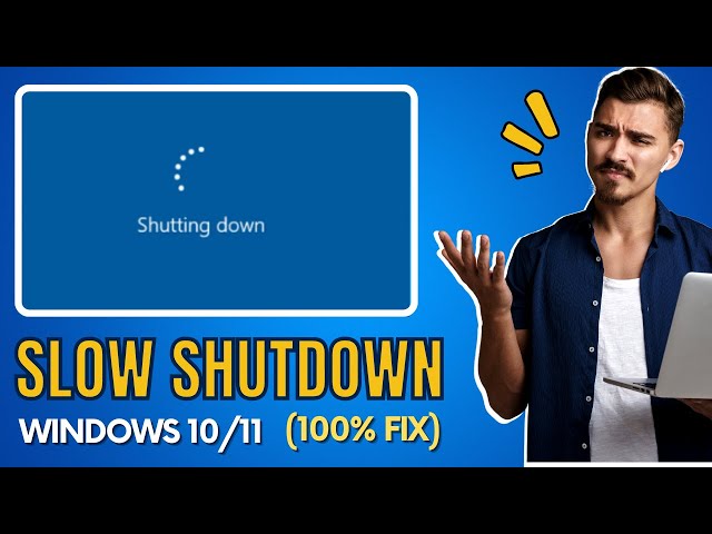 How to Shutdown Windows 10/11 Faster (2024 Updated) 100% Working
