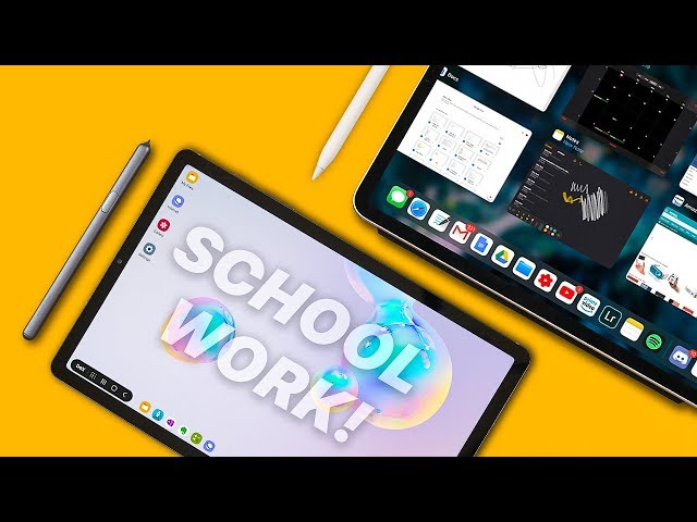 iPad Pro vs Galaxy Tab S6 | ULTIMATE School Comparison!