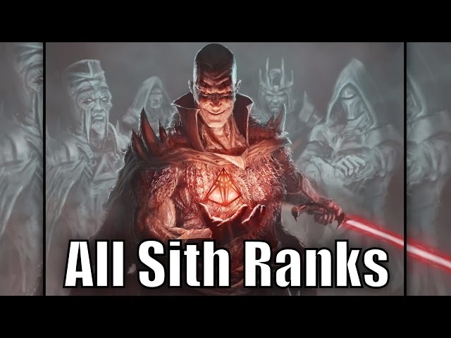 All Sith Ranks and Titles