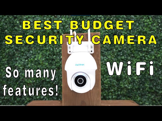 THE BEST BUDGET SECURITY CAMERA 2K Wireless Owltron