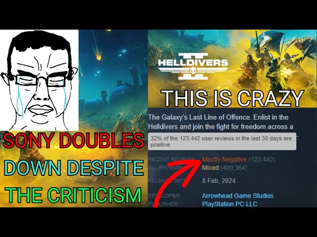 HELLDIVERS 2 DRAMA Just Got WAY WORSE Than Anyone Expected | Sony Goes ALL in