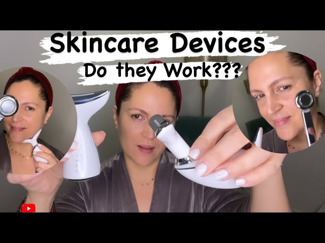 Anti-Aging Devices: Comparing Skincare LED Lifting Tools / Deplux /Blumene & Trophy Skin