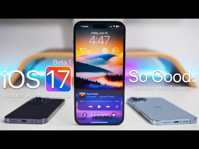 iOS 17 Beta 1 - Features, Battery and Follow Up Review