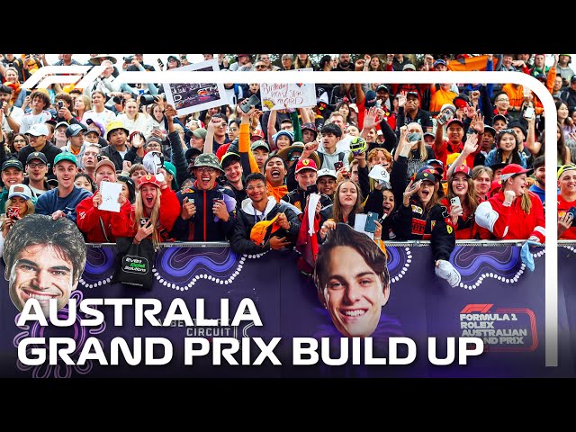 LIVE: Australian Grand Prix Build-Up and Drivers Parade