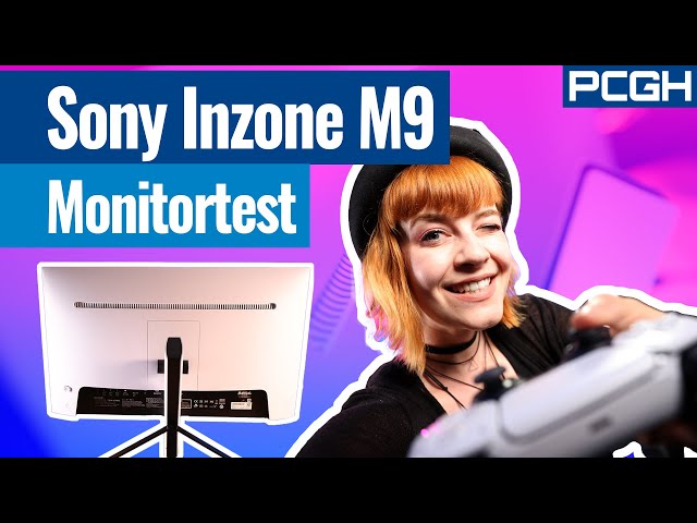 Gaming-Monitor Sony Inzone M9 im Test | LEIDER NICHT PERFEKT