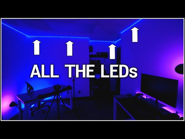 How To Install WHOLE Room RGB LEDs!